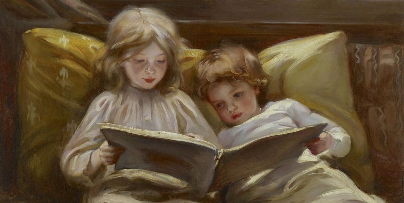 Un libro, dos niñas y la magia de un instante
