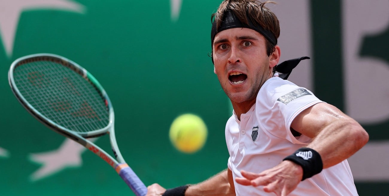 Etcheverry ganó en Halle y Cerúndolo sufrió su tercera caída al hilo