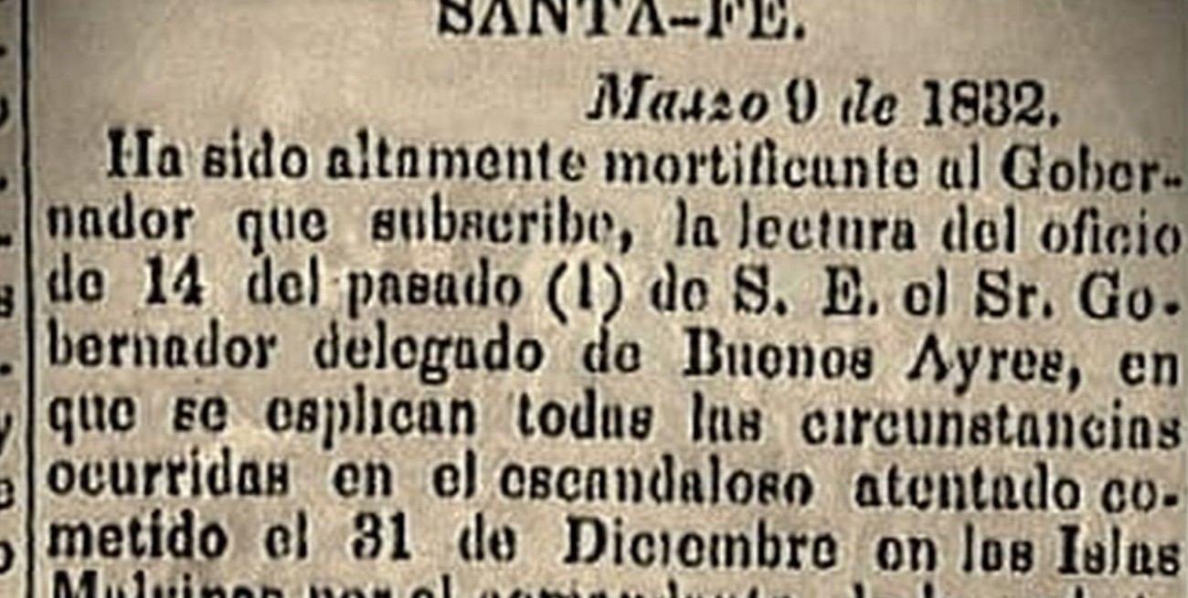 Estanislao López y el ataque de Estados Unidos sobre las islas Malvinas en 1831