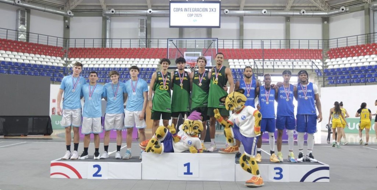 Plata y bronce para Argentina en la Copa Integración 3x3