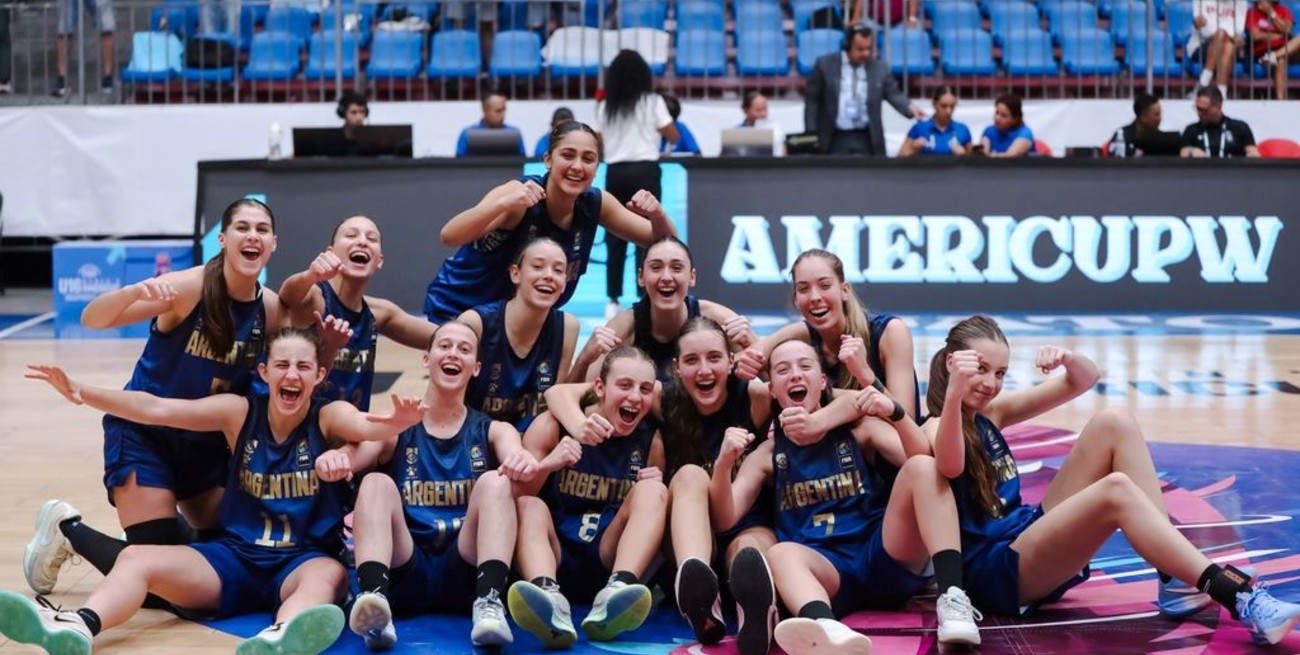 La Selección Femenina abrió la AmeriCup U16 con una gran victoria