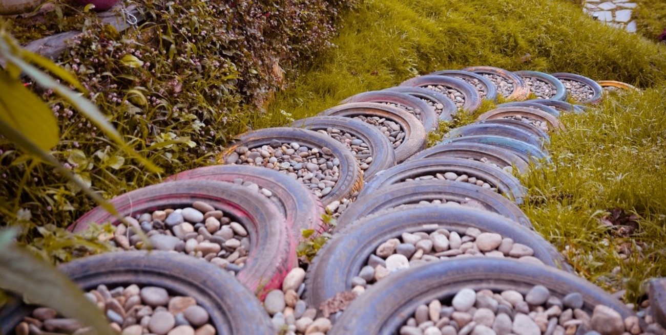Reutilizá objetos viejos y cambiá por completo tu espacio verde
