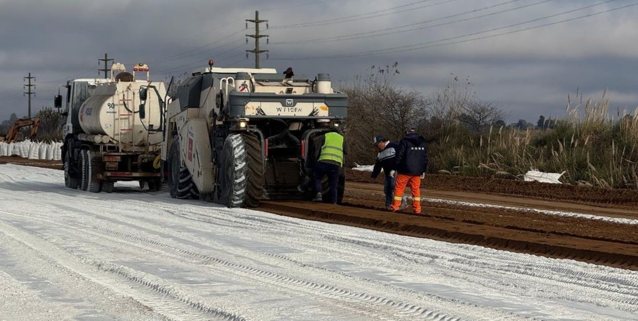 Pellegrini destacó el avance de la Circunvalación: "una obra histórica para Venado Tuerto"