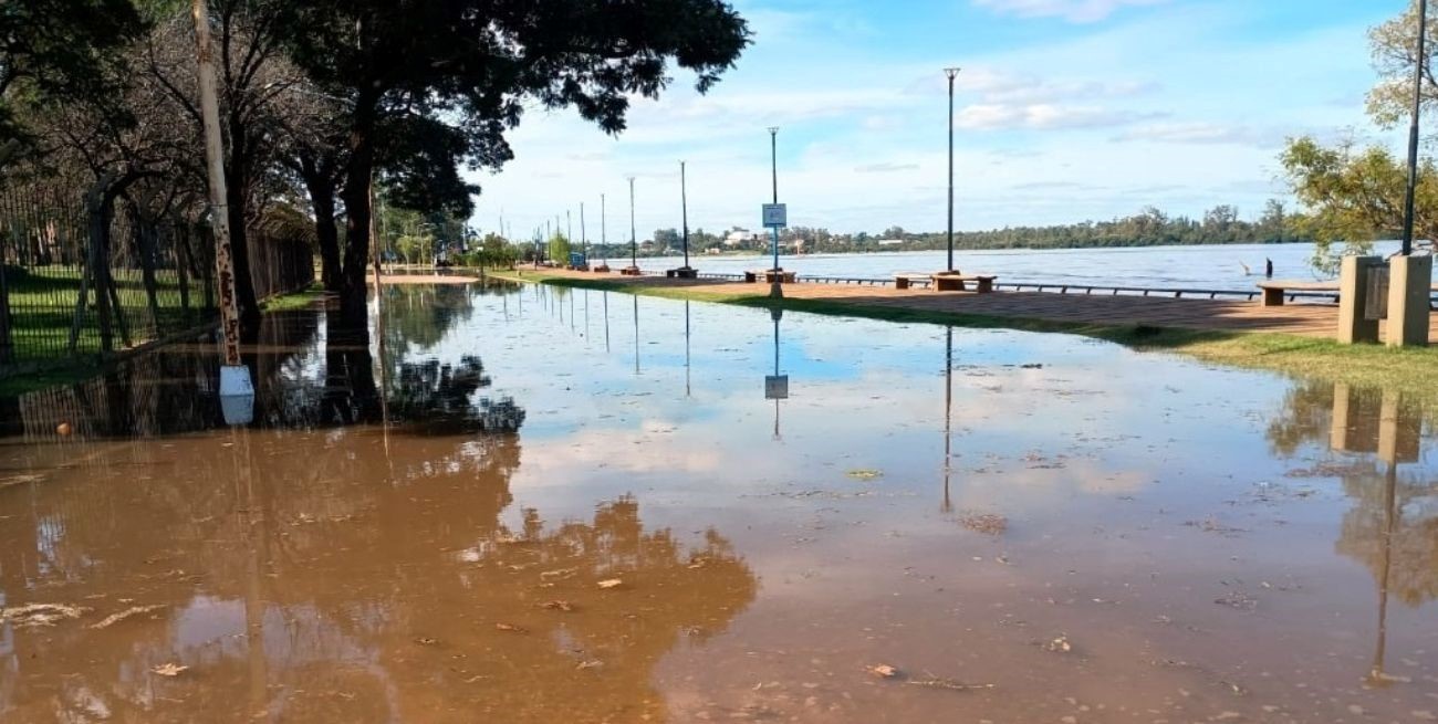 Advierten que el río Uruguay podría superar el nivel de alerta en Concordia
