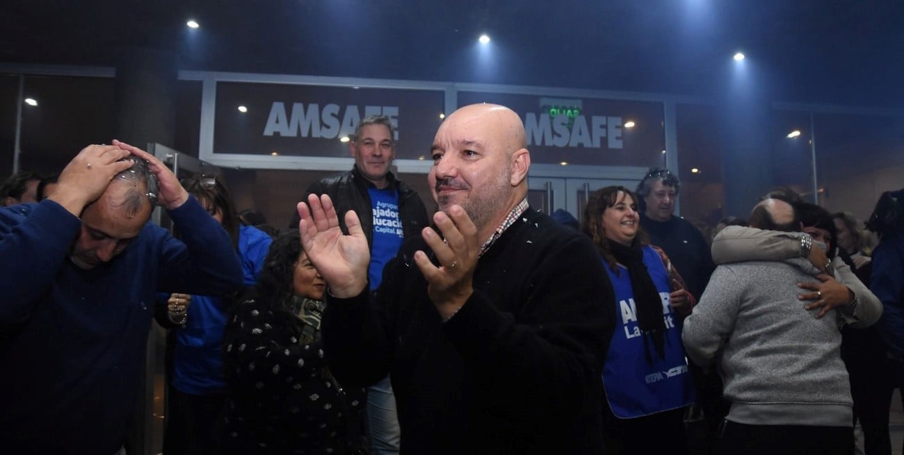 Alonso fue reelecto en Amsafe Provincial y su sector ganó la seccional Rosario tras dos décadas
