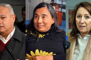 El diputado provincial Pablo Farías, la referente Gabriela Bruno y la diputada nacional Mónica Fein dialogaron sobre el importante tema. Crédito: Guillermo Di Salvatore