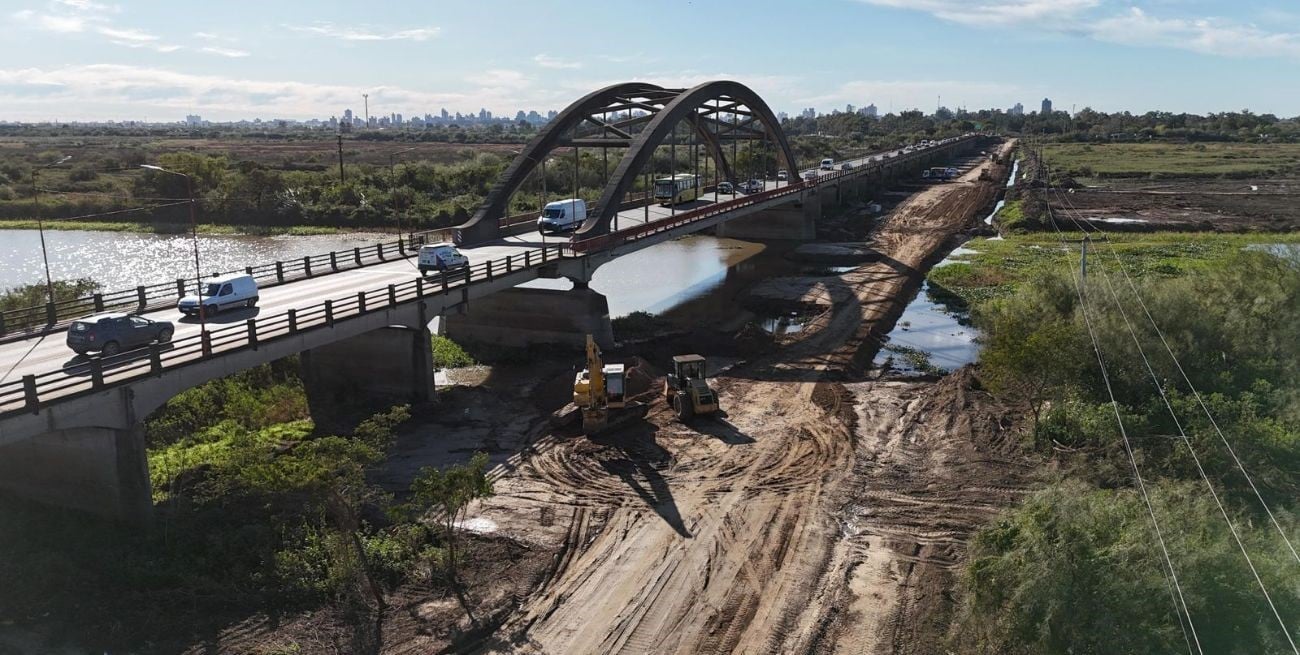 Puente Carretero: cómo será la colocación de los pilotes de la nueva estructura