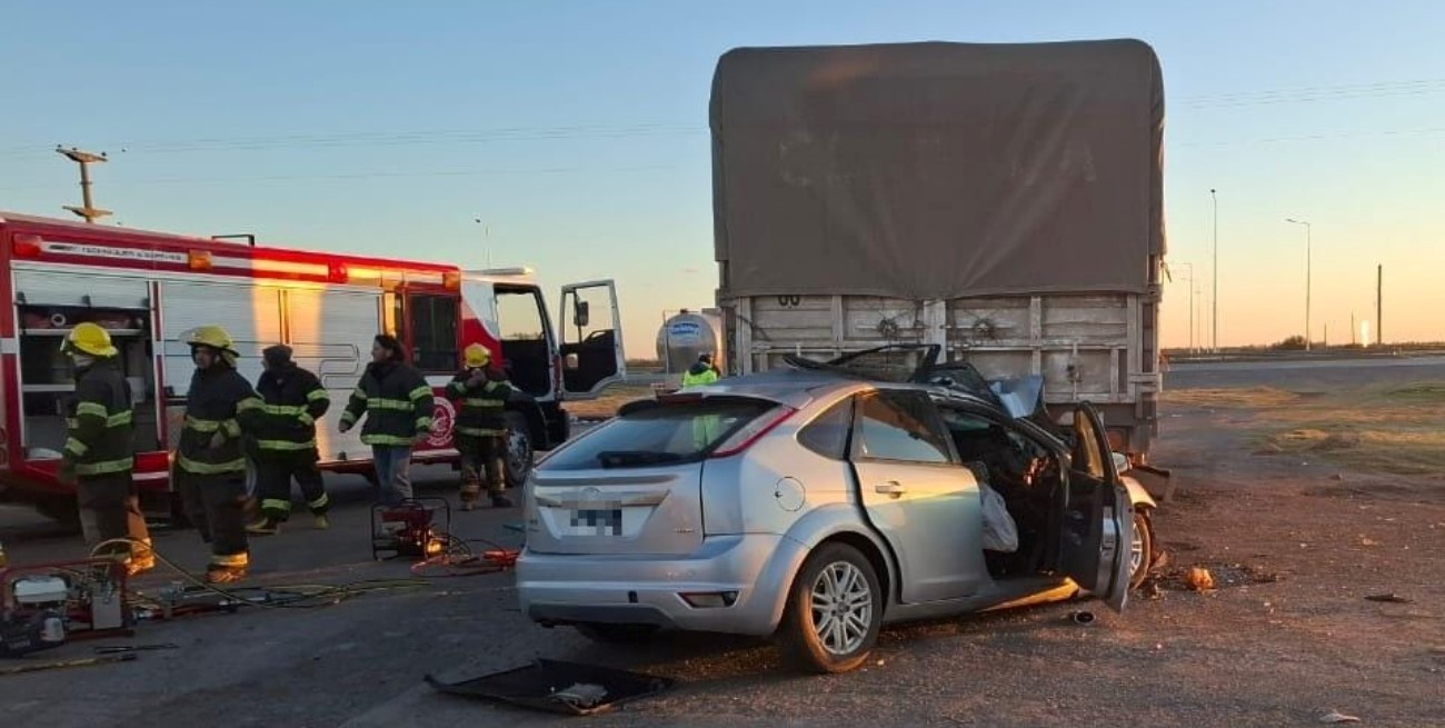 Trágico choque en el acceso a Sa Pereira: dos muertos y un herido de gravedad