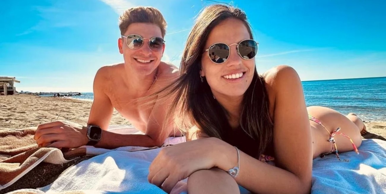 Julián Álvarez será papá: el emocionante anuncio del delantero argentino junto a Emilia Ferrero