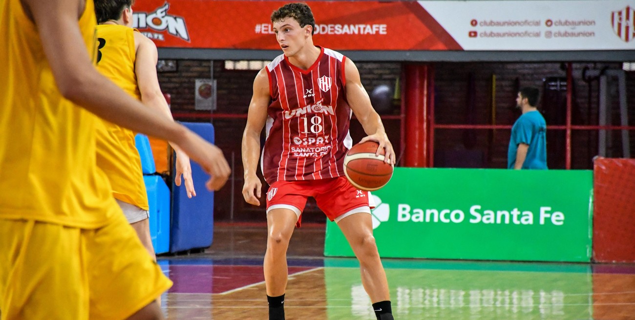 Francisco Alonso, el santafesino que busca cumplir con su sueño mundial de estudiante y basquetbolista