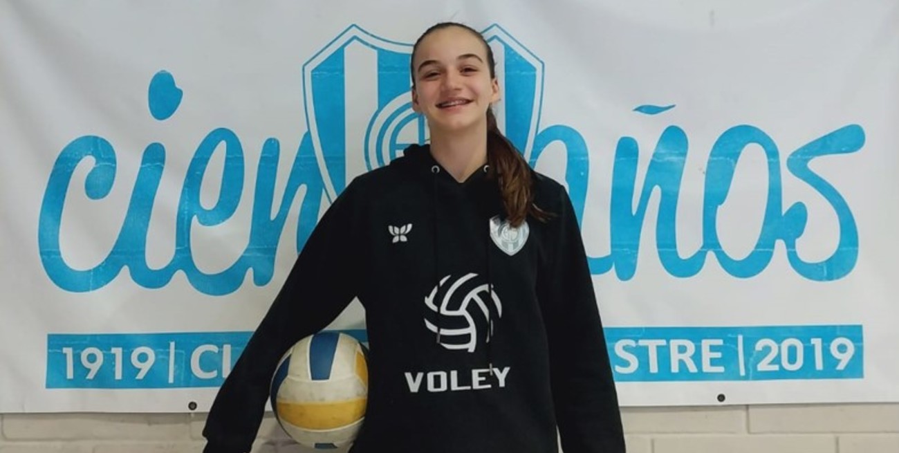 De Sastre al mundo: tiene 14 años y jugará el Mundial de Vóley U19 con Las Panteritas