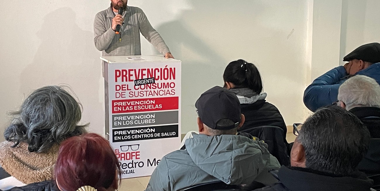 Pedro Medei: “La prevención del consumo de sustancias debe ser abordado por el Municipio”