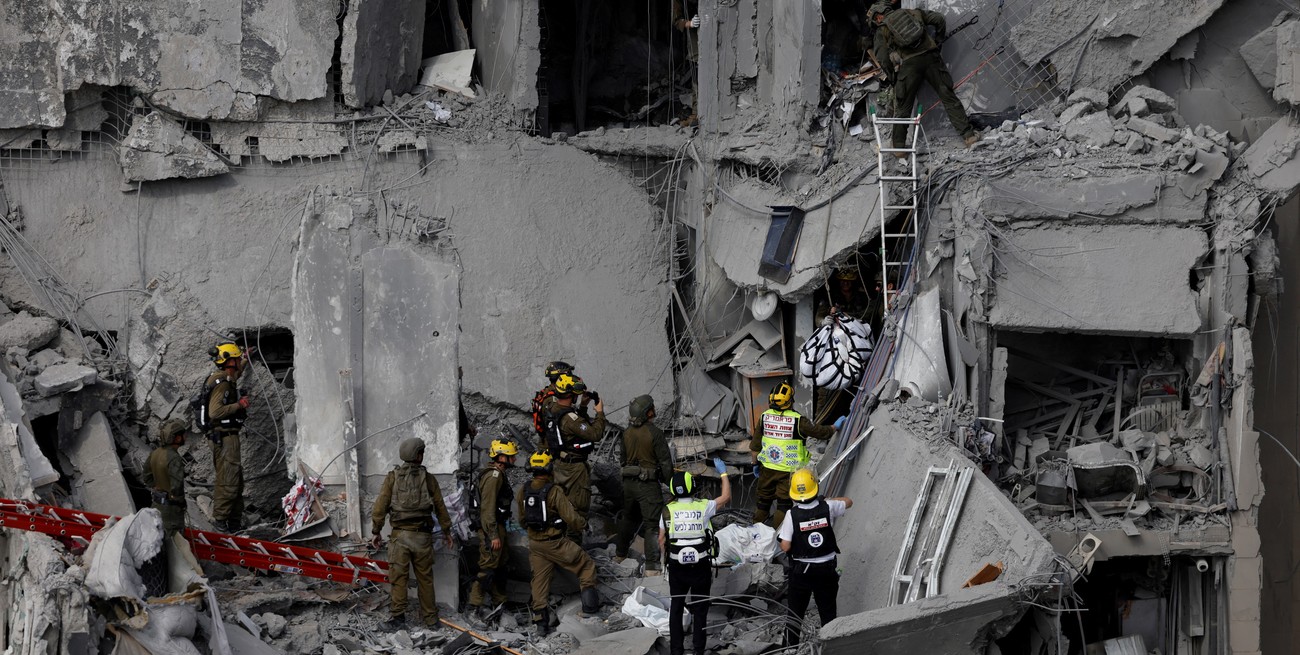 Tras negar un alto el fuego, Irán bombardeó el sur de Israel