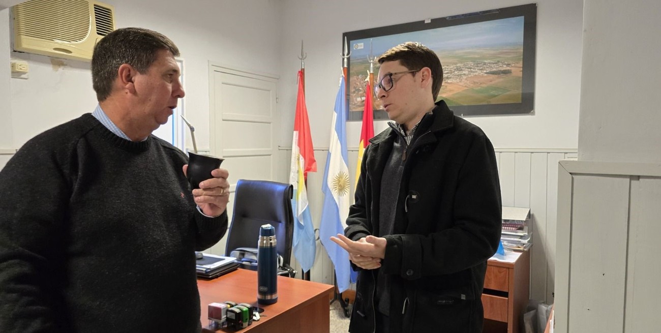 Pirola reforzó su compromiso con instituciones de Humboldt, Cavour y Grutly