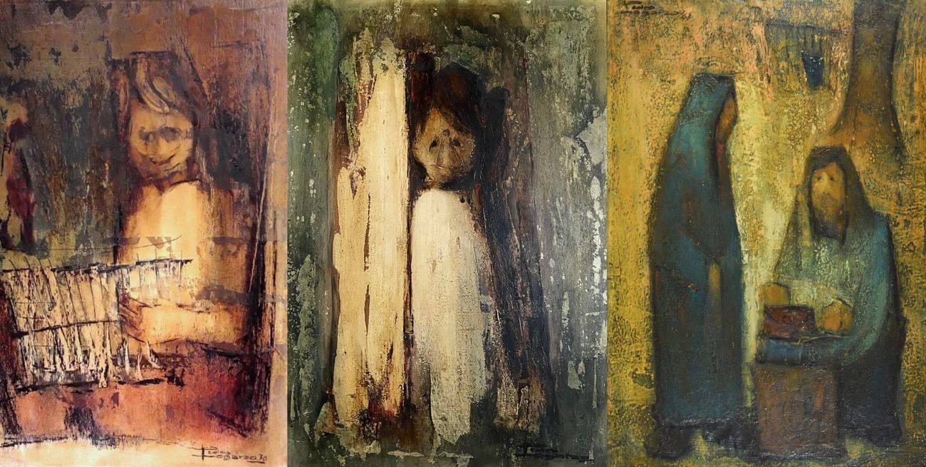 La muestra de Pedro Logarzo de 1973: diez cuadros que revelan su poética