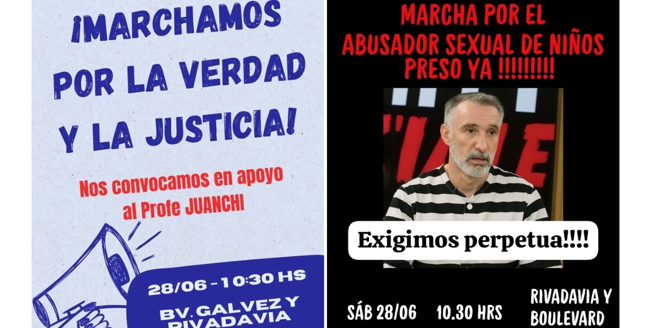 Polémica: convocan a marchas a favor y en contra de Trigatti, el mismo día y en el mismo lugar