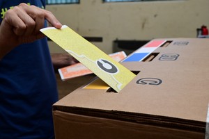 Se aguarda que los resultados provisorios empiecen a conocerse a las 20 horas. Crédito: Flavio Raina