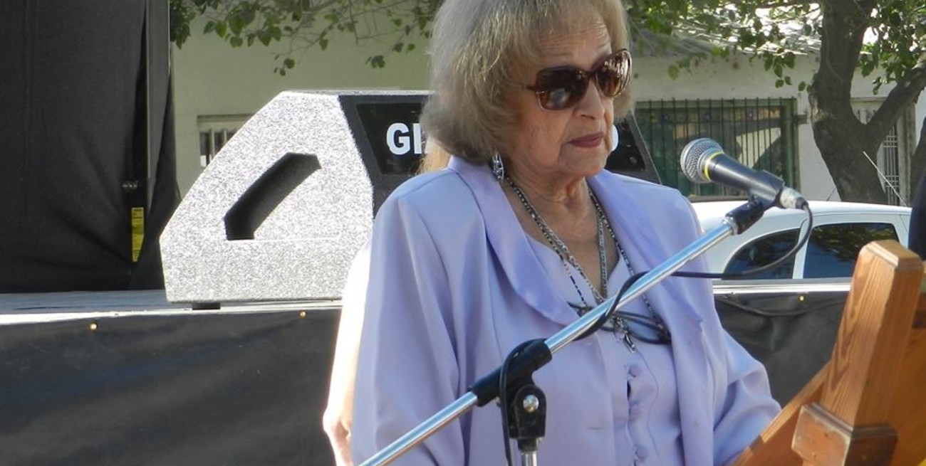 Falleció Sara Raquel Benítez de Favot, fundadora de la Escuela N° 853 de San Javier