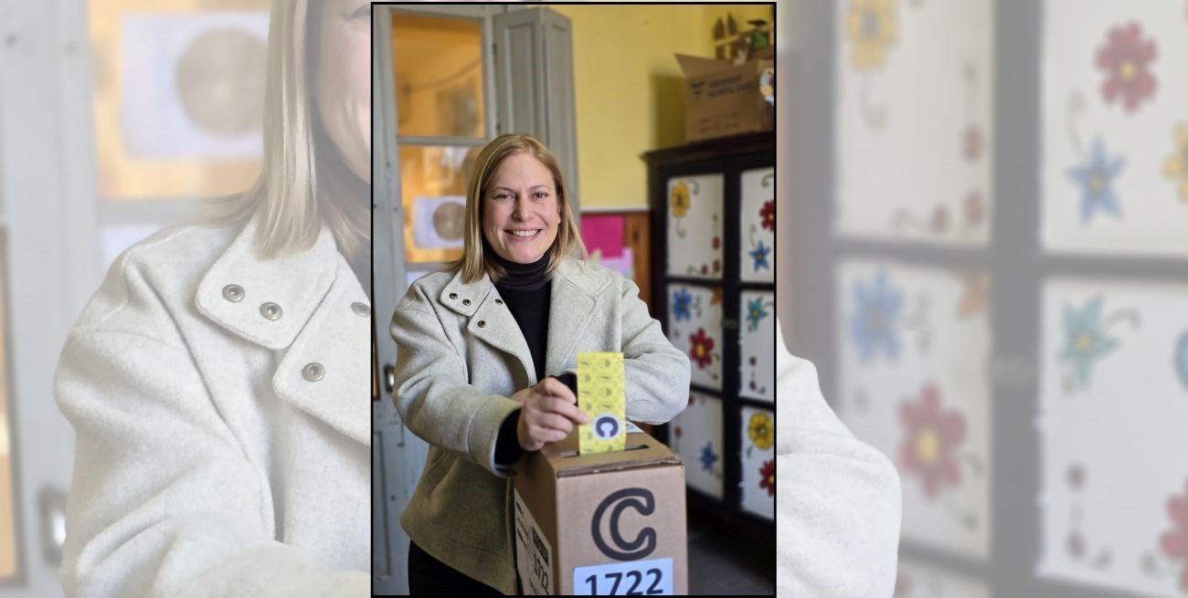 Gisela Scaglia votó en Gálvez y renovó su compromiso con los santafesinos

