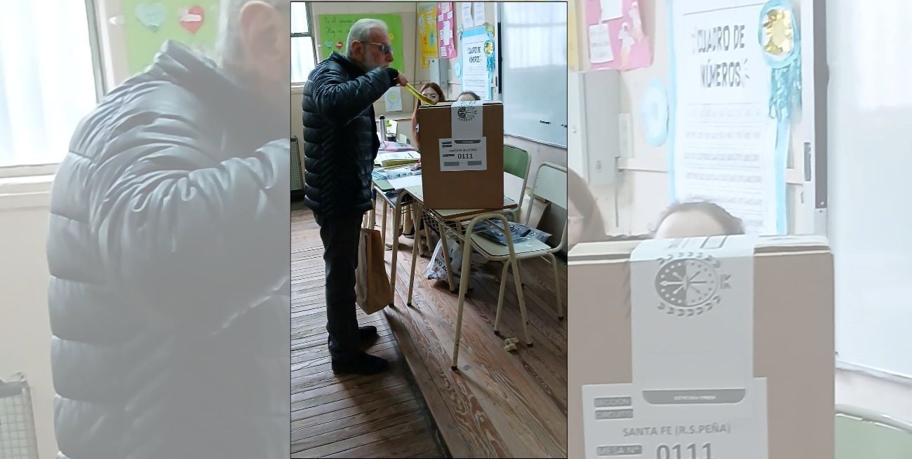 Saúl Perman ya votó y espera los resultados con entusiasmo junto a su equipo