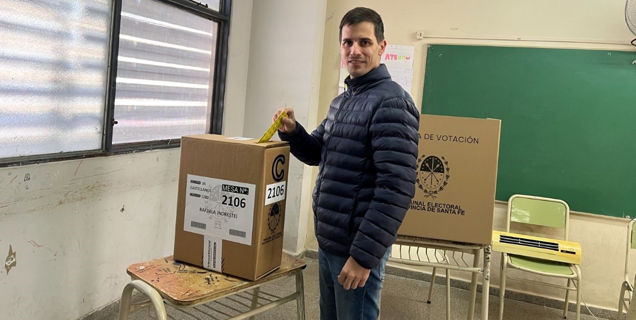 El intendente de Rafaela, Viotti, invitó a "usar esta herramienta democrática para elegir a nuestros representantes"