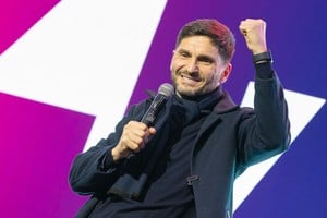 Pullaro en lunes, en el Gran Rosario, volvió a agradecer el apoyo a Unidos más allá de marcar preocupación por el alto ausentismo. Foto: Gobierno de Santa Fe.