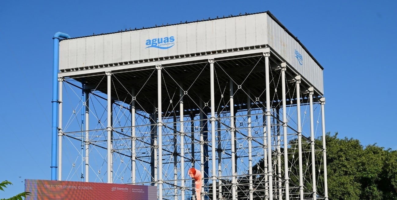 Aguas Santafesinas interrumpe el servicio en Rafaela por trabajos de limpieza en la cisterna