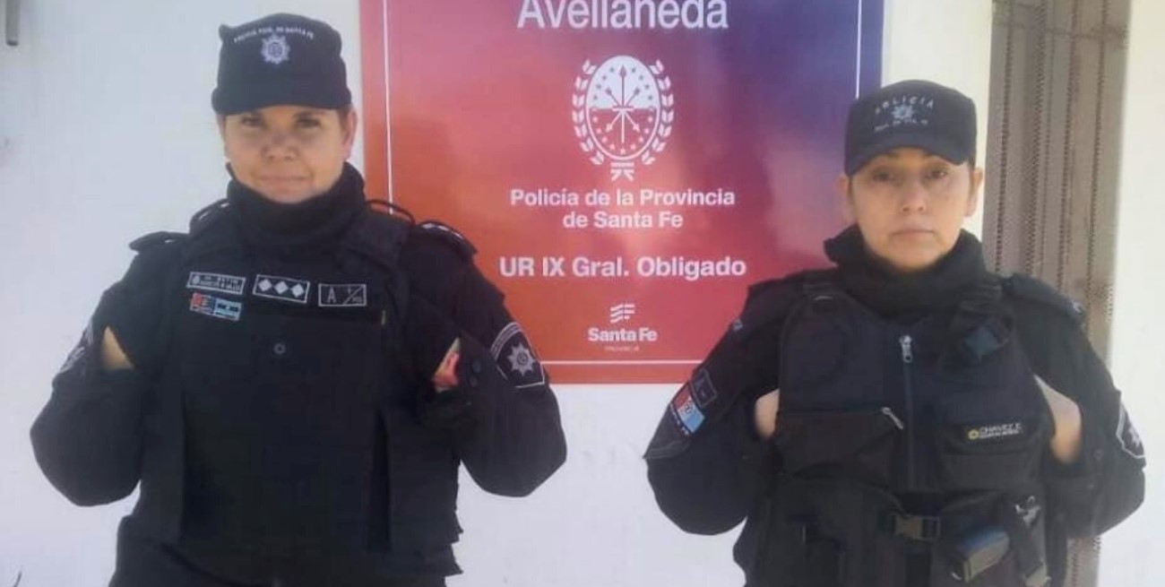 Dos mujeres policías le salvaron la vida a una beba en el norte provincial