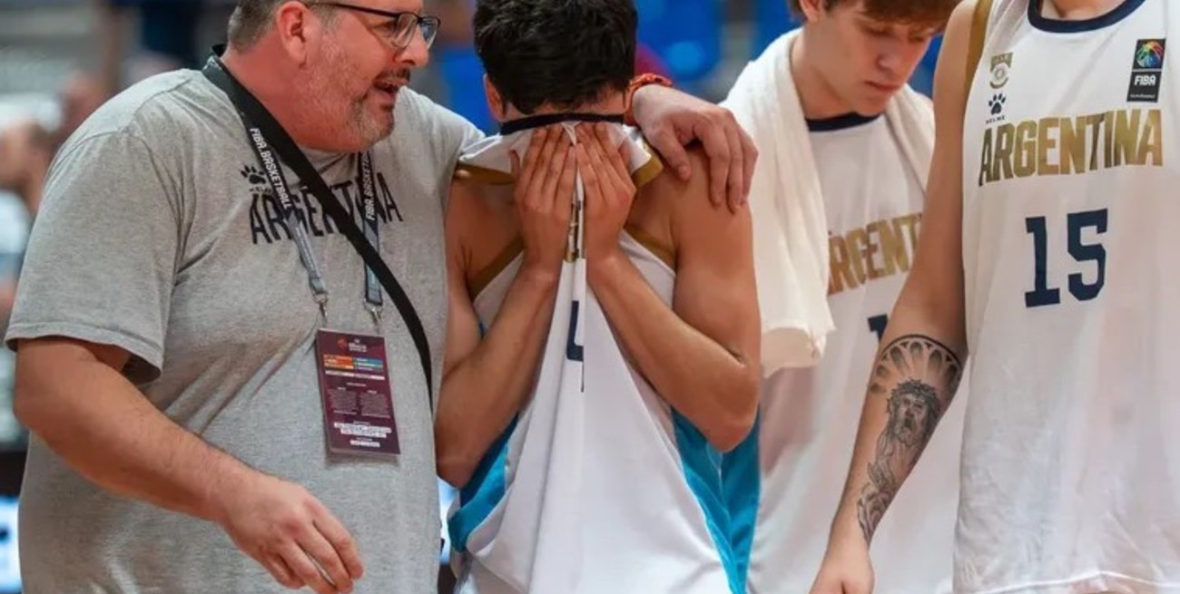 Básquet: Argentina cayó ante Eslovenia y jugará la reclasificación del Mundial U19