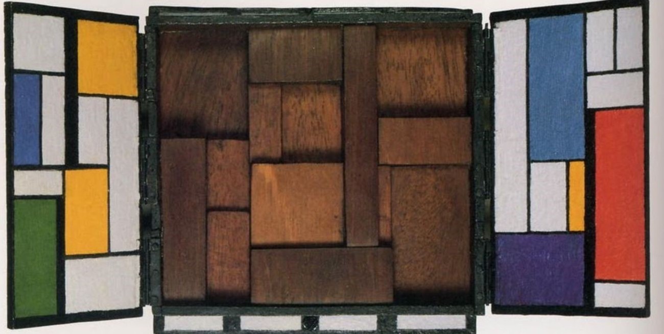 El día que Mondrian y Bacon "dialogaron" en Santa Fe