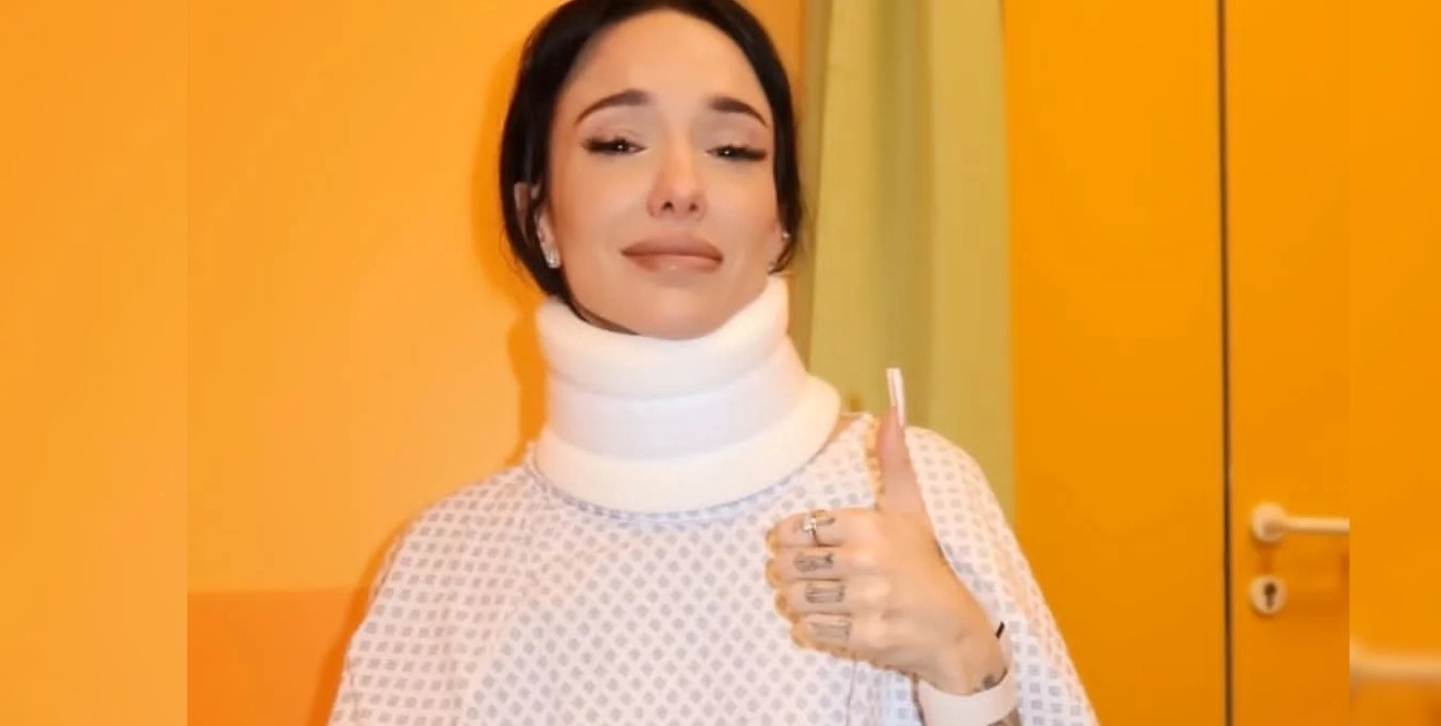 La Joaqui se accidentó durante su show en Italia: su descargo
