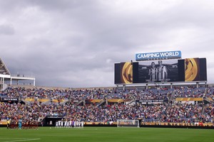 Minuto de silencio en el Mundial de Clubes en memoria de Diogo Jota y su hermano. Foto: Reuters