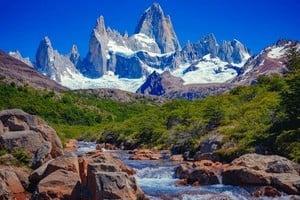 Imagen del cerro Chaltén. "Ahora, todo lo que había creado era hermoso. El paisaje patagónico, con la diversidad desparramada en todo el entorno, podía hacerlo sentir orgulloso".