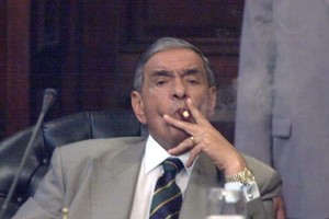 Julio Nazareno, presidente de la Corte Suprema de Justicia 1994-2003. Destituido por juicio político. Gentileza