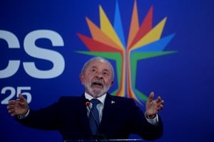 Lula este lunes en la XVII Cumbre del BRICS / Museo de Arte Moderno de Río de Janeiro. 