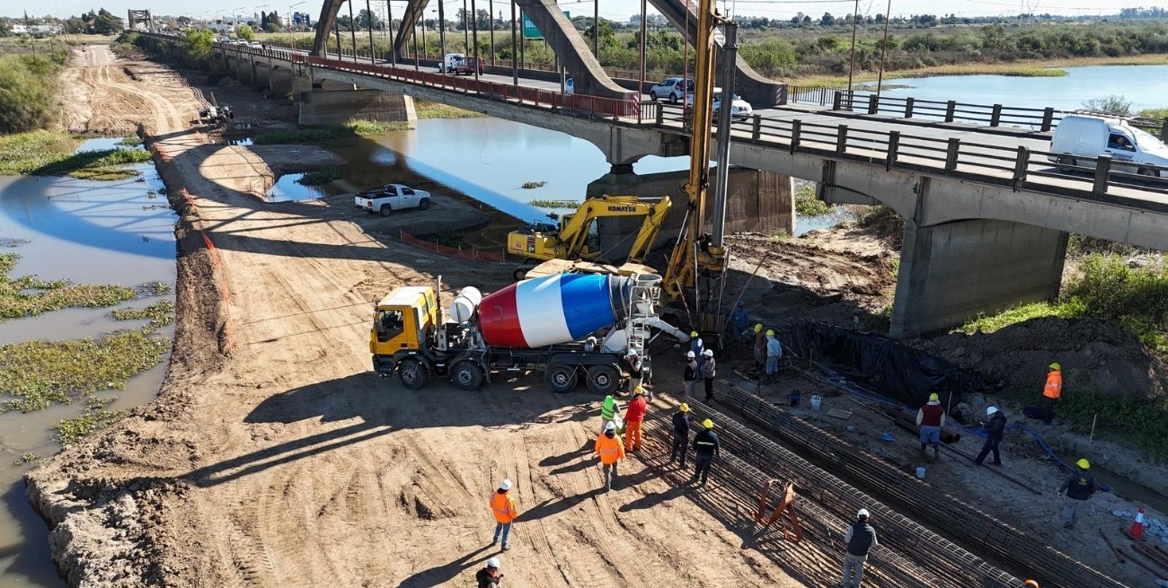 Cómo avanzan las etapas del nuevo puente Santa Fe–Santo Tomé
