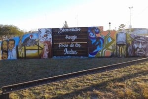 Portal de ingreso a Pozo de los Indios.