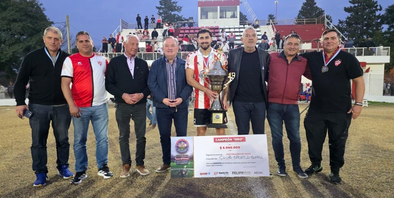 Sportivo Suardi gritó campeón en la Copa San Cristóbal 2025