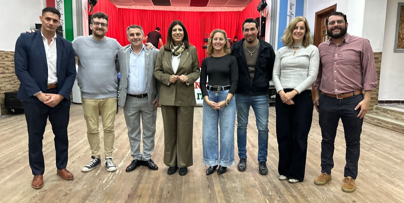 San Agustín y Pilar rindieron homenaje a sus raíces italianas