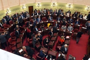 Una y otra vez, en el lunes 14 inaugural y este miércoles 16, fueron los cuartos intermedios de algunas horas los que permitieron calmar las aguas de las confrontaciones. Foto: Guillermo Di Salvatore