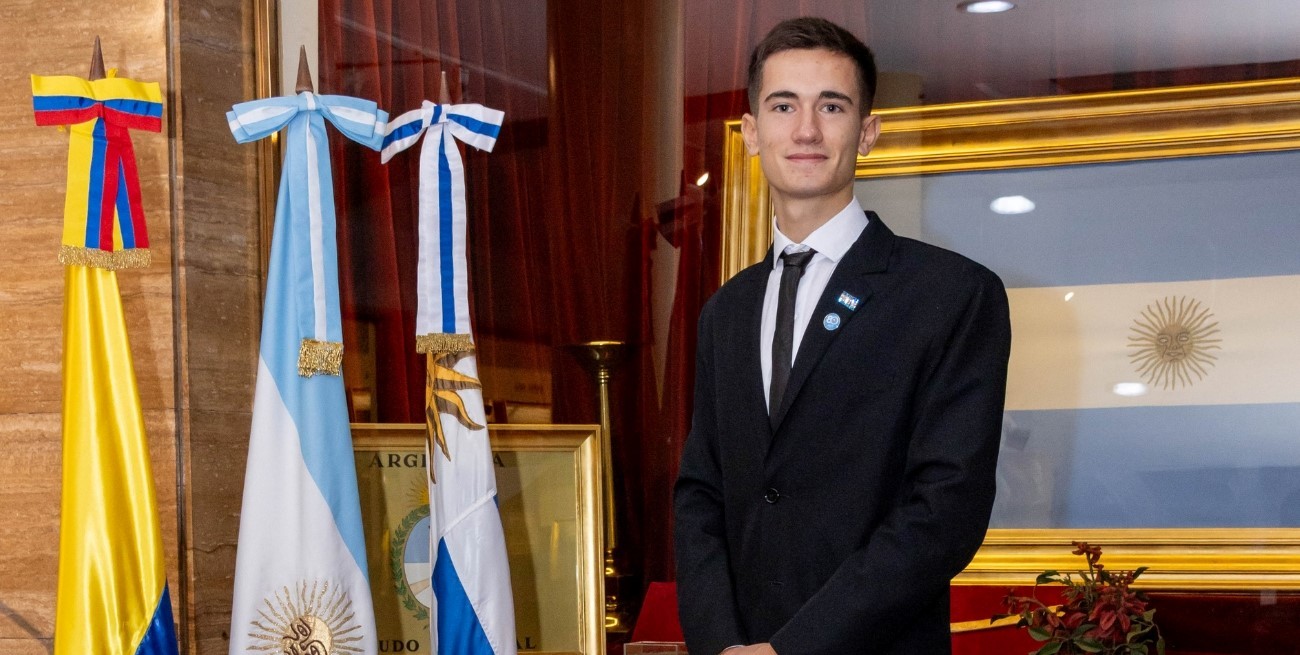 Joven santafesino viajará a representar a Argentina en Túnez