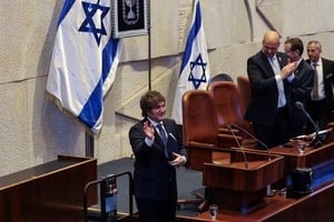 Javier Milei inicia en Israel su itinerario de cara al Día de la Independencia