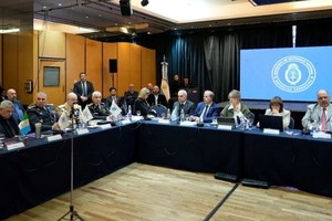 Bullrich encabezó la reunión del Consejo de Seguridad Interior en Buenos Aires. Foto: Gentileza NA