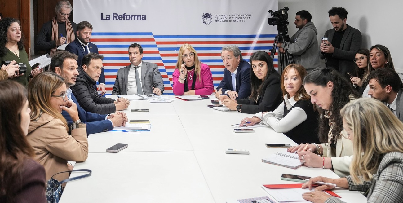 Convención reformadora: el temario para el primer debate en comisiones 
