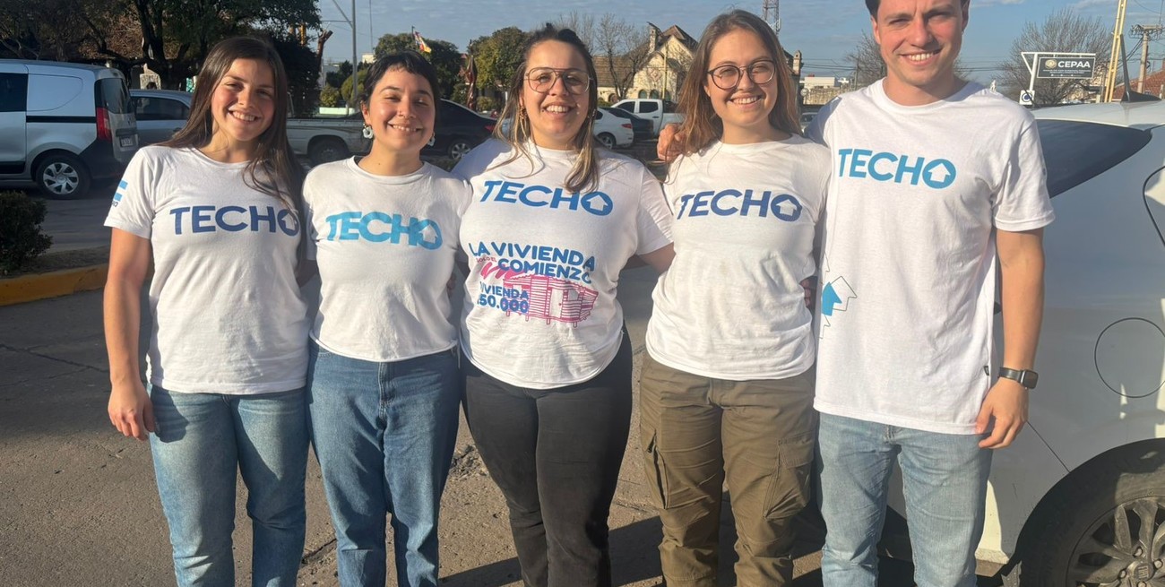 "Techo Argentina" junto al Municipio construirán 15 viviendas en El Trébol