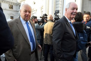 Rafael Gutiérrez y Rubén Weder. Foto: Guillermo Di Salvatore