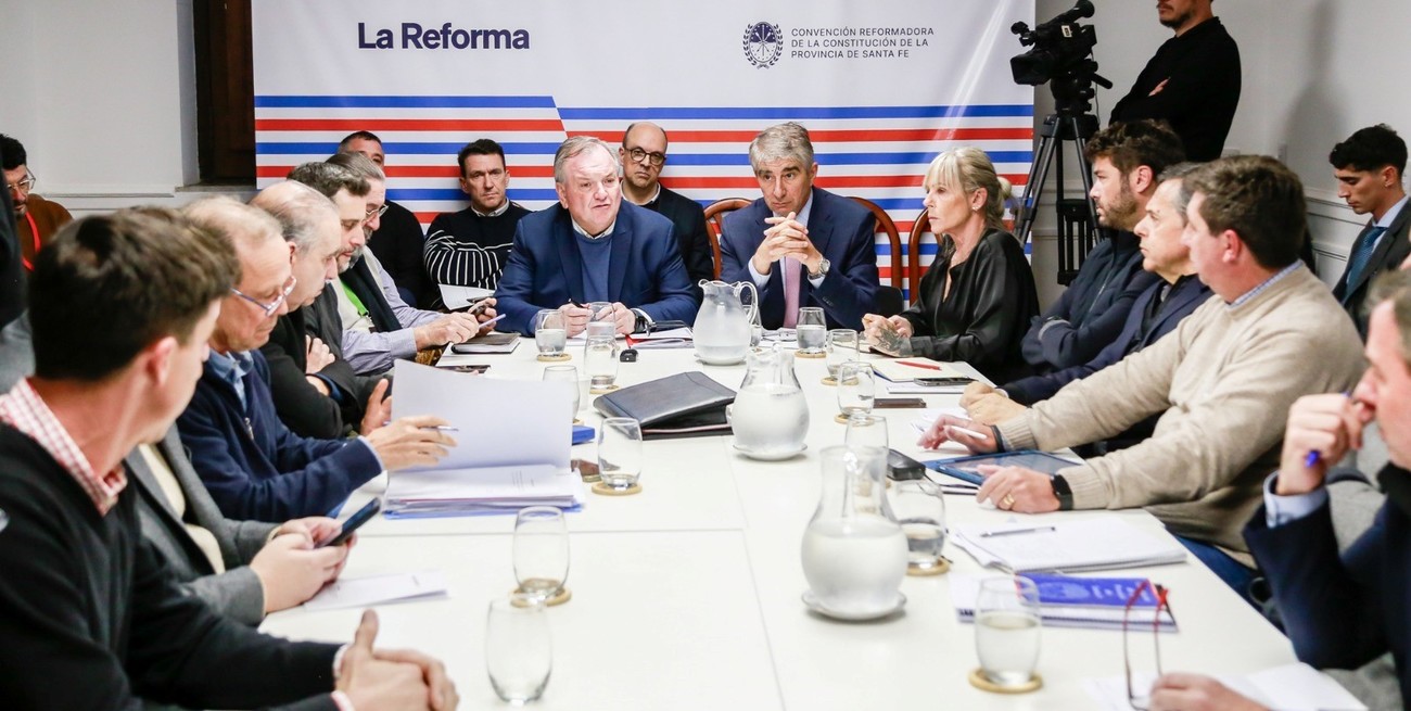 La Convención Reformadora sesionará el jueves y reordenan trabajos de comisiones