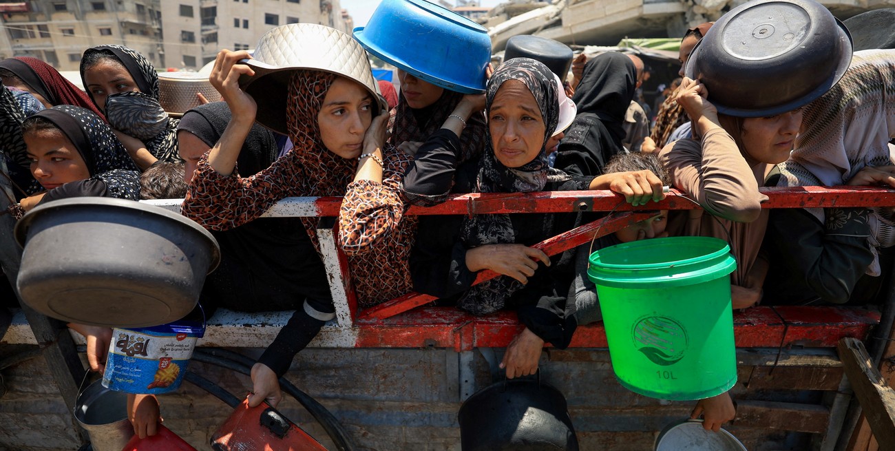 Más de mil palestinos murieron al buscar ayuda humanitaria en Gaza