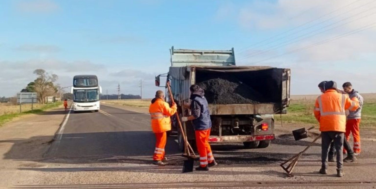 Santa Fe repara de urgencia tramos de las rutas 8 y 14, ante la falta de respuesta de Nación