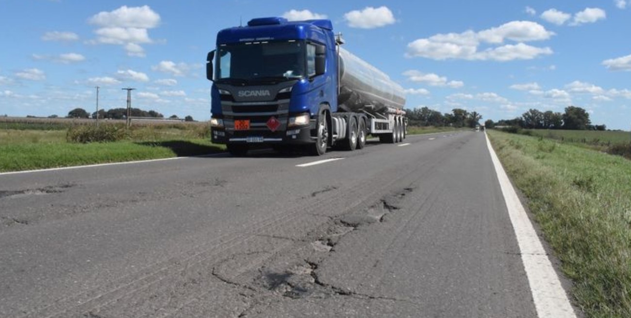 Chabás: piden a Vialidad la reparación urgente de la Ruta Nacional 33